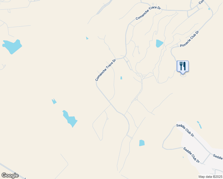 map of restaurants, bars, coffee shops, grocery stores, and more near 3952 Oak Park Drive in Kerrville