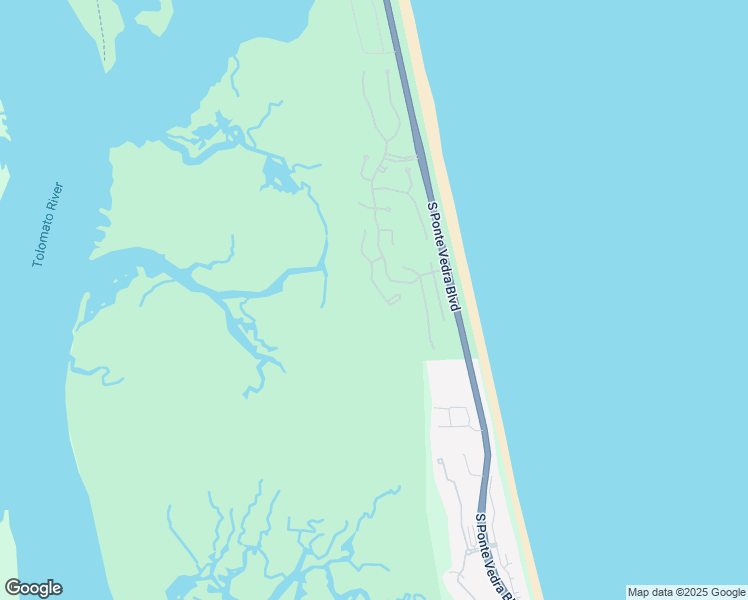 map of restaurants, bars, coffee shops, grocery stores, and more near 1141 South Marsh Wind Way in Ponte Vedra Beach