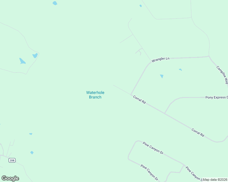 map of restaurants, bars, coffee shops, grocery stores, and more near 387 Corral Road in Smithville