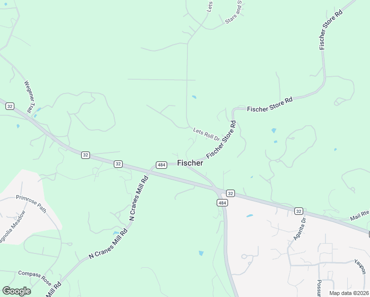 map of restaurants, bars, coffee shops, grocery stores, and more near 115 Fischer Store Road in Fischer