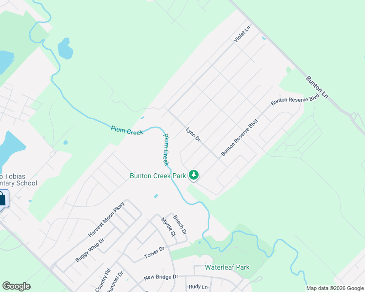 map of restaurants, bars, coffee shops, grocery stores, and more near 1672 Breanna Lane in Kyle