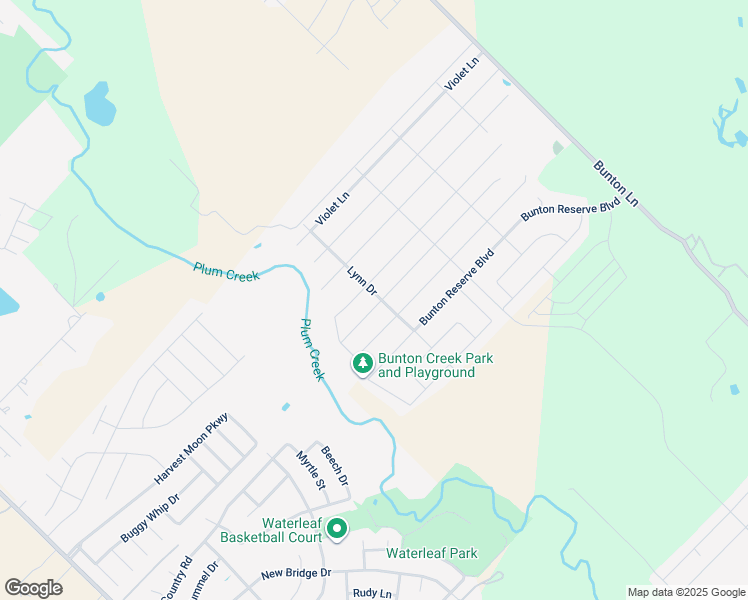 map of restaurants, bars, coffee shops, grocery stores, and more near 1608 Breanna Lane in Kyle