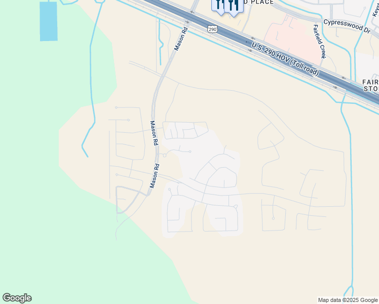 map of restaurants, bars, coffee shops, grocery stores, and more near 29101 Northwest Freeway in Hockley