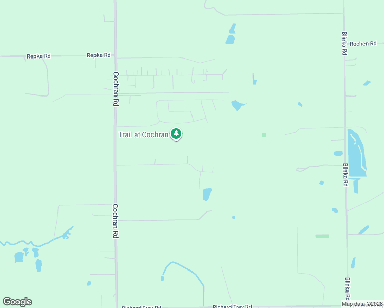 map of restaurants, bars, coffee shops, grocery stores, and more near 14182 Cochran Road in Waller