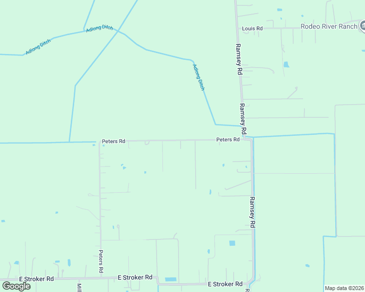 map of restaurants, bars, coffee shops, grocery stores, and more near 2240 Peters Road in Crosby