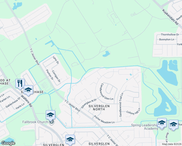 map of restaurants, bars, coffee shops, grocery stores, and more near in Houston