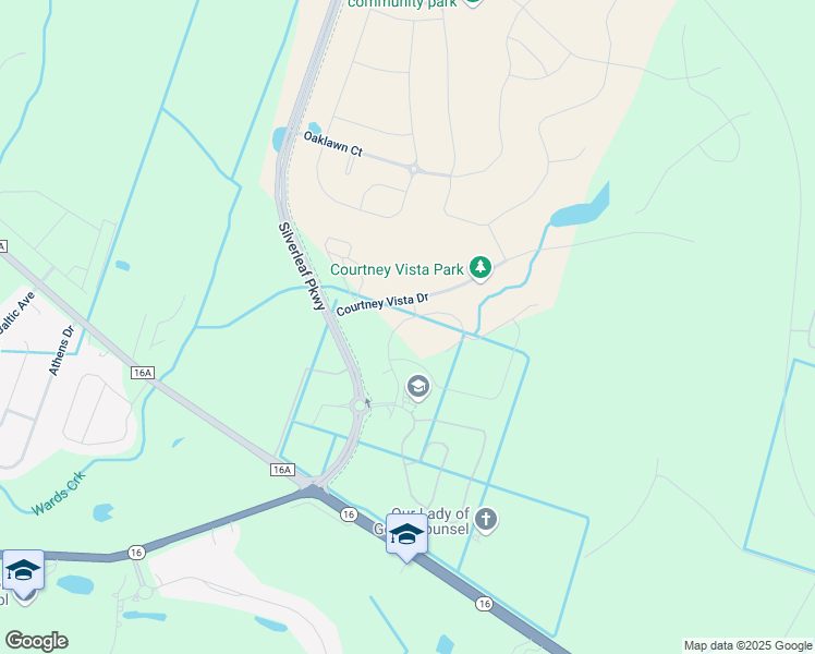 map of restaurants, bars, coffee shops, grocery stores, and more near 176 Courtney Vista Drive in St. Augustine