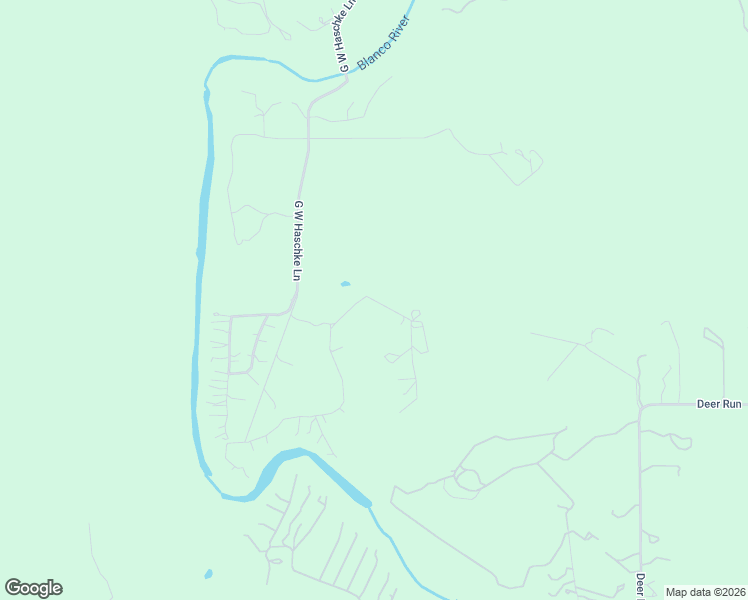 map of restaurants, bars, coffee shops, grocery stores, and more near 100 Estates Road in Wimberley