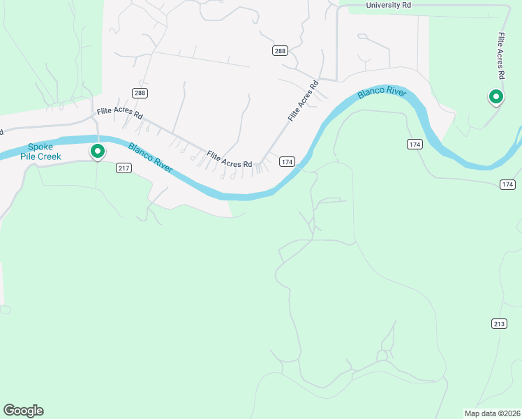 map of restaurants, bars, coffee shops, grocery stores, and more near 1121 Hidden Valley Road in Wimberley