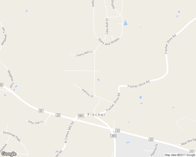 map of restaurants, bars, coffee shops, grocery stores, and more near 226 Lets Roll Drive in Fischer