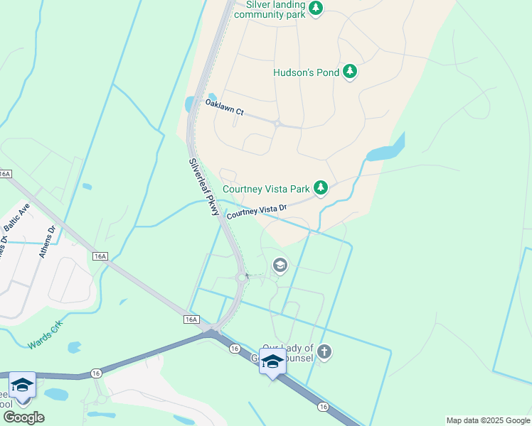 map of restaurants, bars, coffee shops, grocery stores, and more near 176 Courtney Vista Drive in St. Augustine