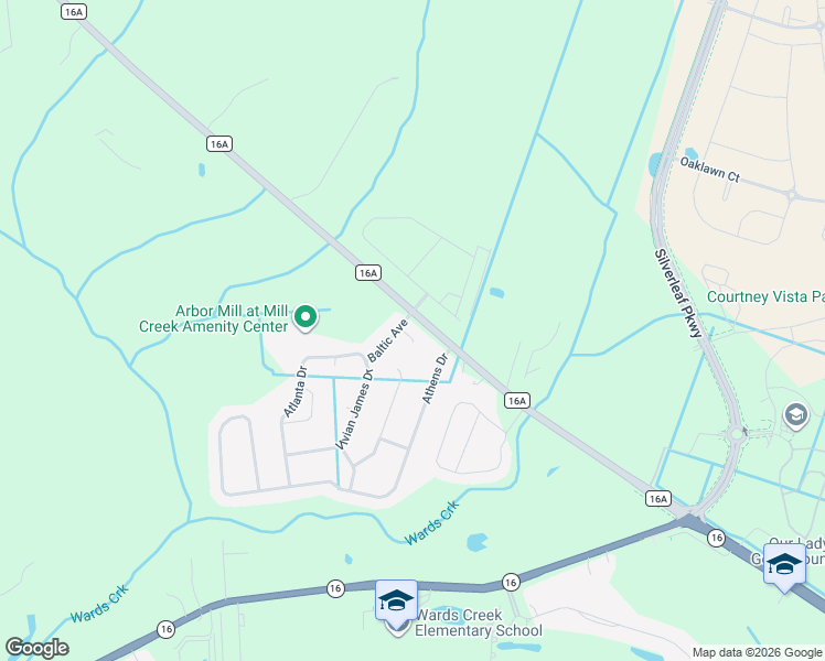 map of restaurants, bars, coffee shops, grocery stores, and more near 61 Lansing Court in St. Augustine
