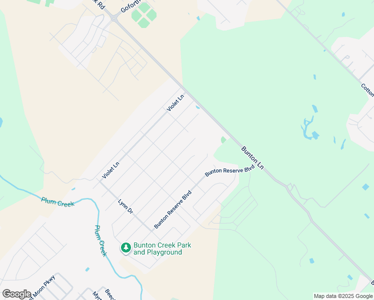 map of restaurants, bars, coffee shops, grocery stores, and more near 100 Running Creek in Kyle