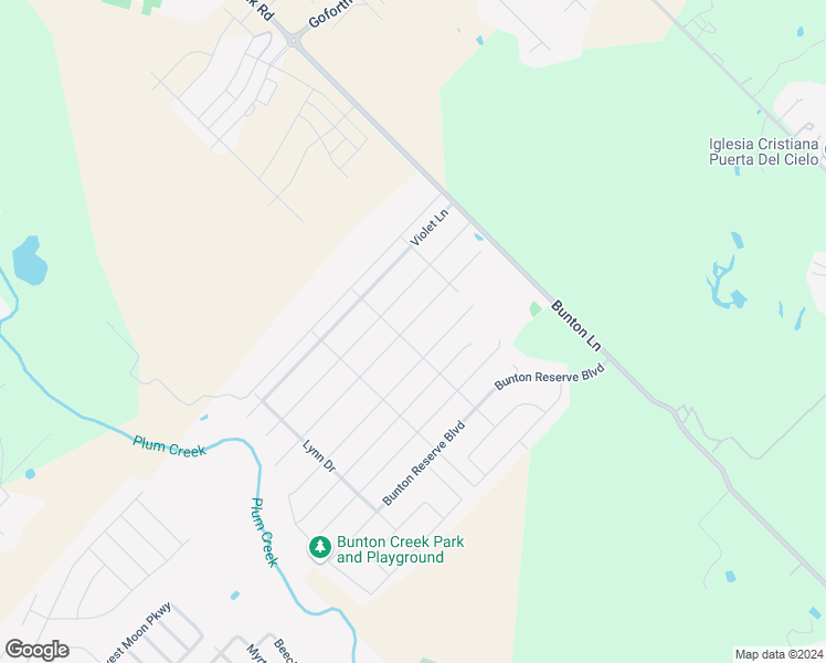 map of restaurants, bars, coffee shops, grocery stores, and more near 1289 Twin Cove in Kyle