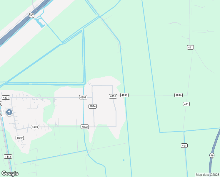 map of restaurants, bars, coffee shops, grocery stores, and more near 405 County Road 4895 in Dayton