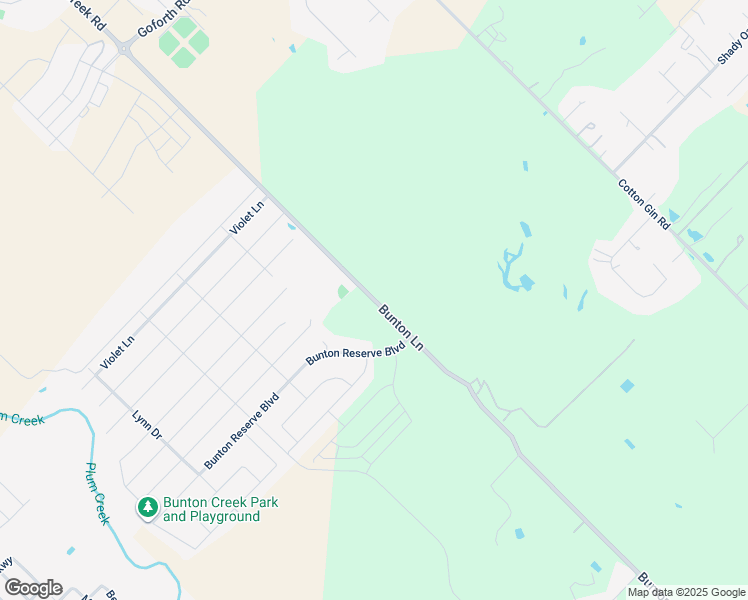 map of restaurants, bars, coffee shops, grocery stores, and more near Bunton Lane in Kyle