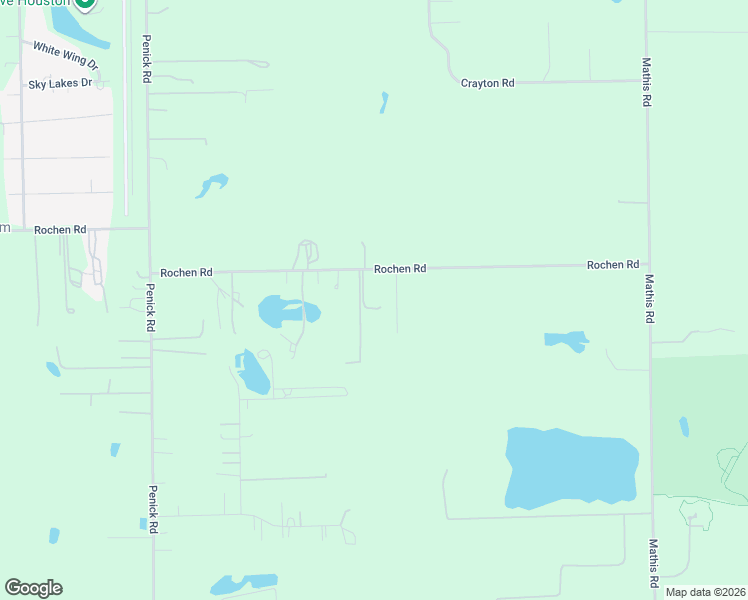 map of restaurants, bars, coffee shops, grocery stores, and more near 31683 Rochen Road in Waller