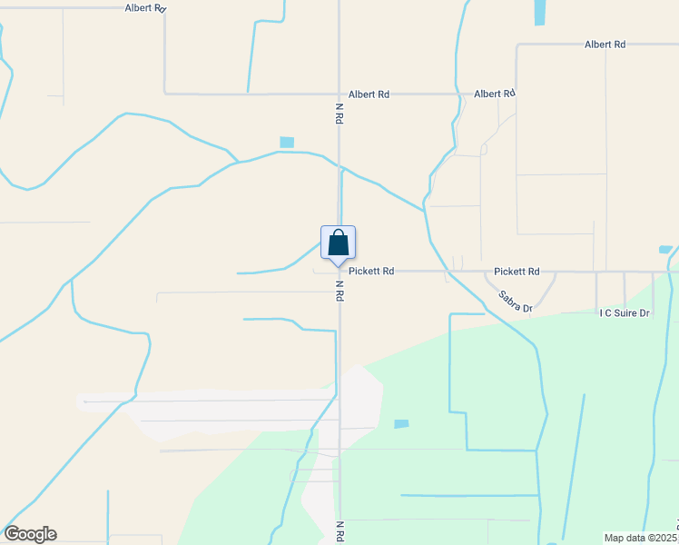 map of restaurants, bars, coffee shops, grocery stores, and more near 12725 North Road in Erath