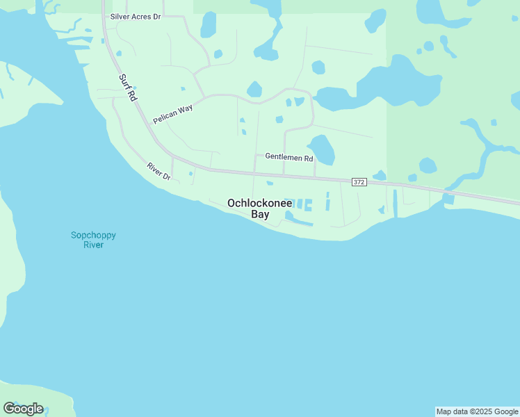 map of restaurants, bars, coffee shops, grocery stores, and more near in Ochlockonee Bay