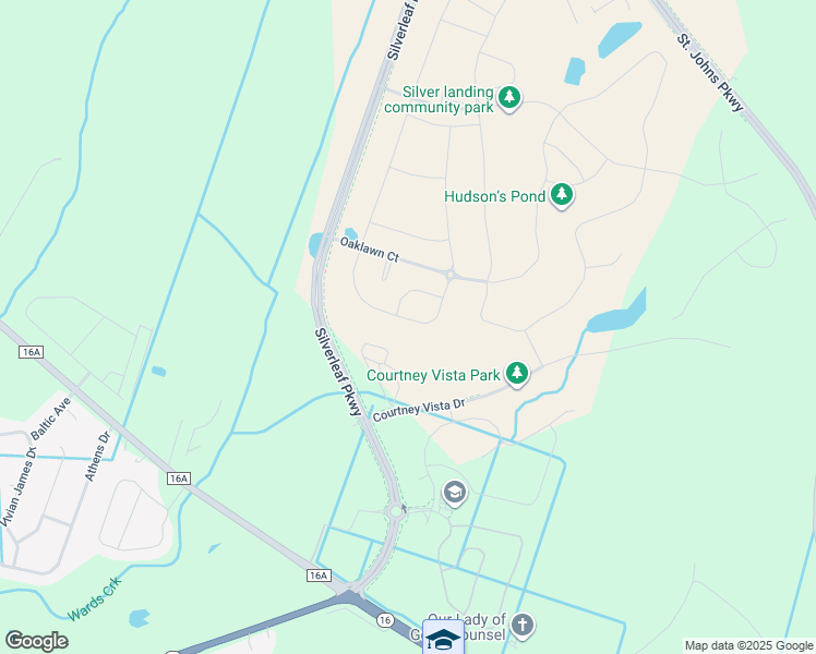 map of restaurants, bars, coffee shops, grocery stores, and more near in Saint Johns