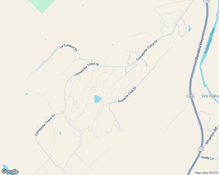 map of restaurants, bars, coffee shops, grocery stores, and more near 2124 Toscano Way in Kerrville