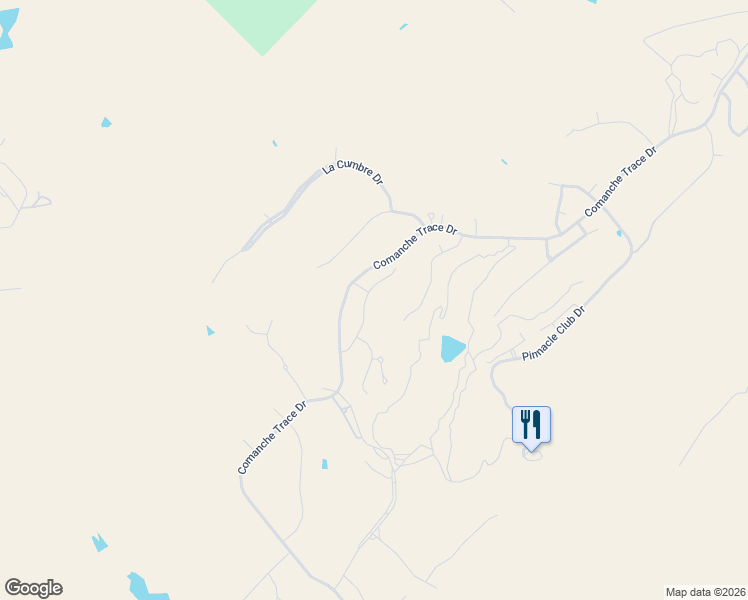 map of restaurants, bars, coffee shops, grocery stores, and more near 3341 Arrowhead Drive in Kerrville