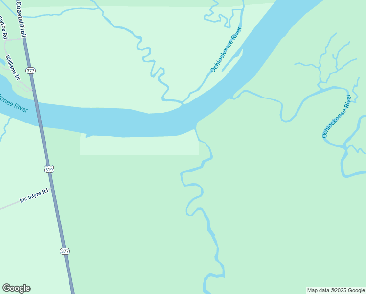 map of restaurants, bars, coffee shops, grocery stores, and more near 261 Rio Vista Drive in Sopchoppy