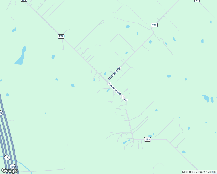 map of restaurants, bars, coffee shops, grocery stores, and more near 1955 Homannville Trail in Lockhart