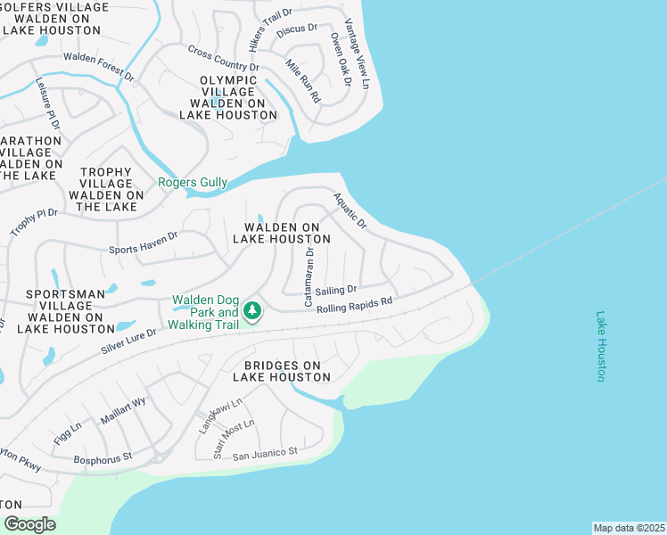 map of restaurants, bars, coffee shops, grocery stores, and more near 18518 Skippers Helm in Humble