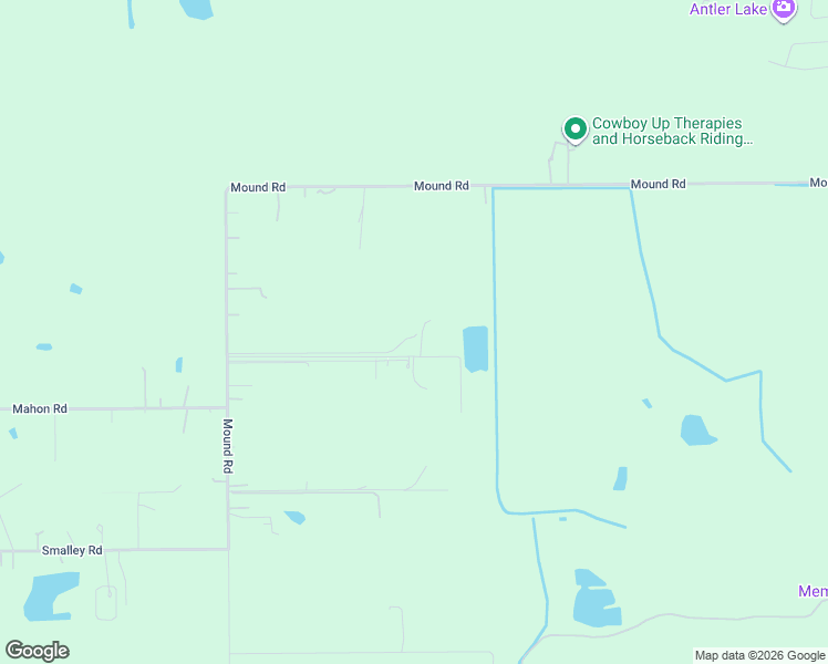 map of restaurants, bars, coffee shops, grocery stores, and more near 15734 Mound Road in Hockley