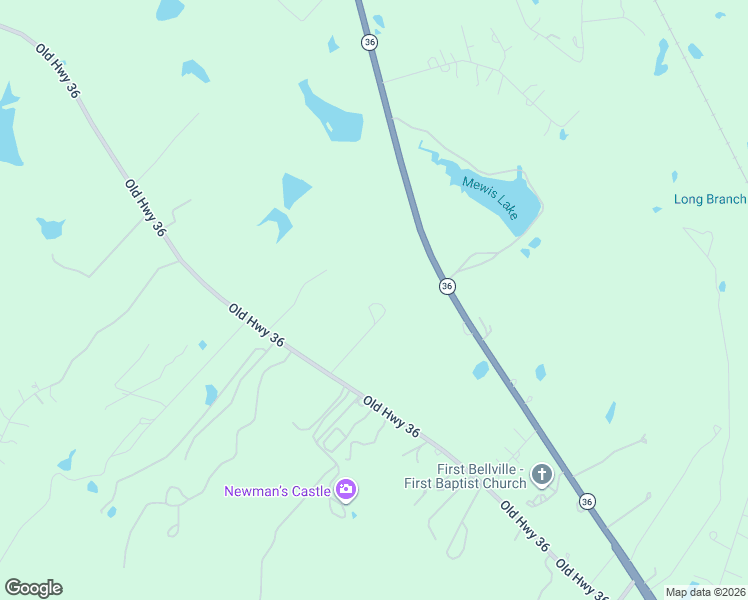 map of restaurants, bars, coffee shops, grocery stores, and more near 1130 Old Highway 36 in Bellville