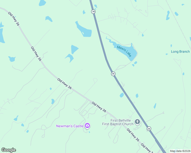 map of restaurants, bars, coffee shops, grocery stores, and more near 1130 Old Highway 36 in Bellville