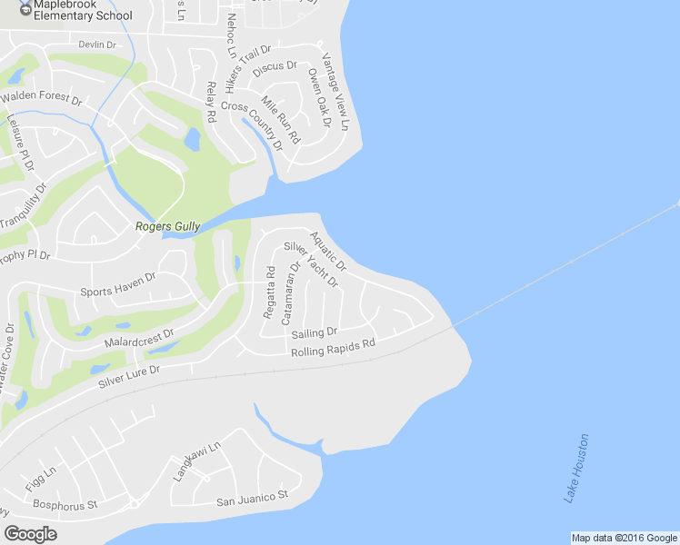 map of restaurants, bars, coffee shops, grocery stores, and more near 19110 Aquatic Drive in Humble