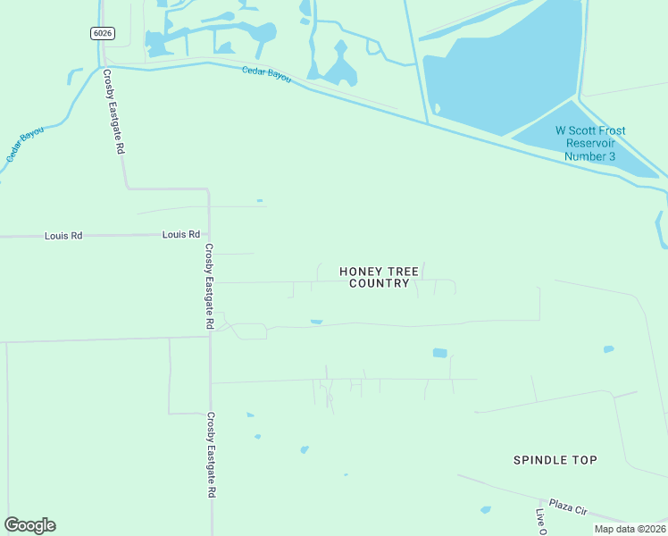 map of restaurants, bars, coffee shops, grocery stores, and more near 4812 Felscher Lane in Crosby