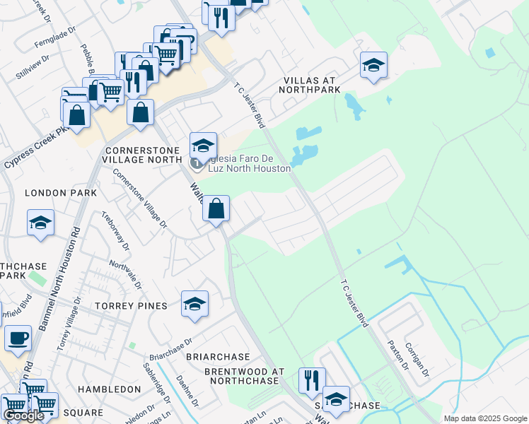 map of restaurants, bars, coffee shops, grocery stores, and more near North 4th Pvt Saint 53702 in Houston