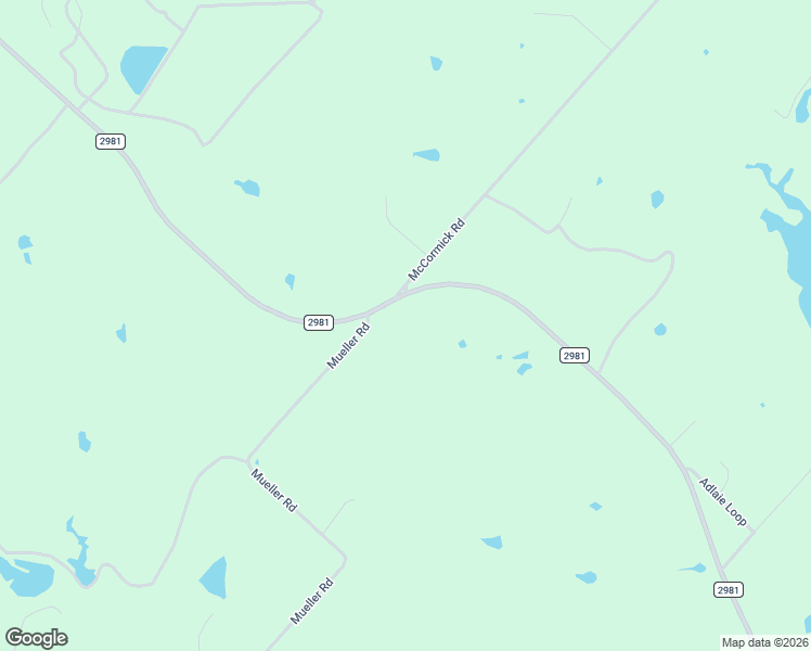 map of restaurants, bars, coffee shops, grocery stores, and more near 9865 Farm to Market Road 2981 in Fayetteville