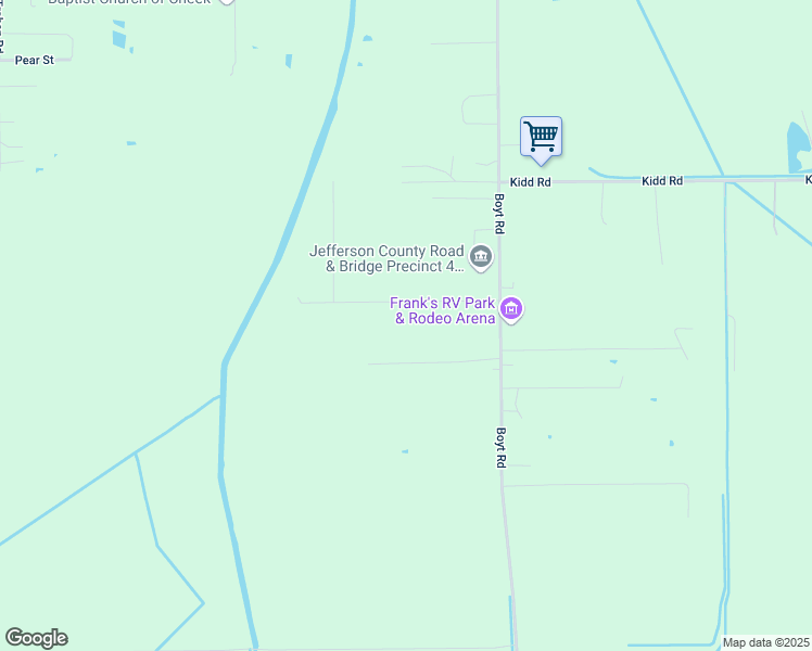 map of restaurants, bars, coffee shops, grocery stores, and more near 7906 Boyt Road in Beaumont