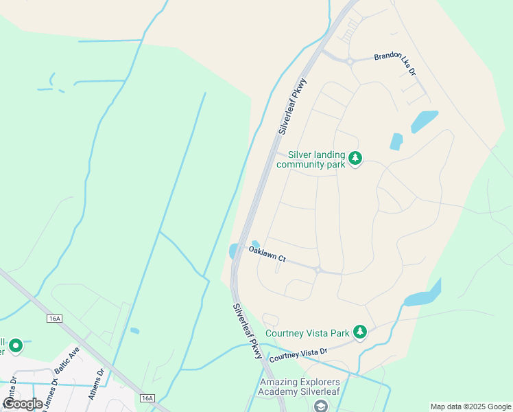 map of restaurants, bars, coffee shops, grocery stores, and more near Silverleaf Parkway in St. Johns County