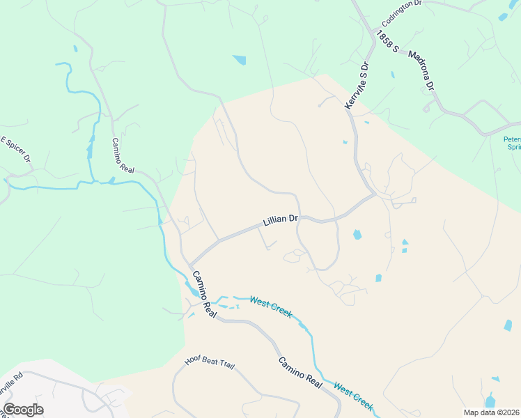 map of restaurants, bars, coffee shops, grocery stores, and more near 179 Lillian Drive in Kerrville