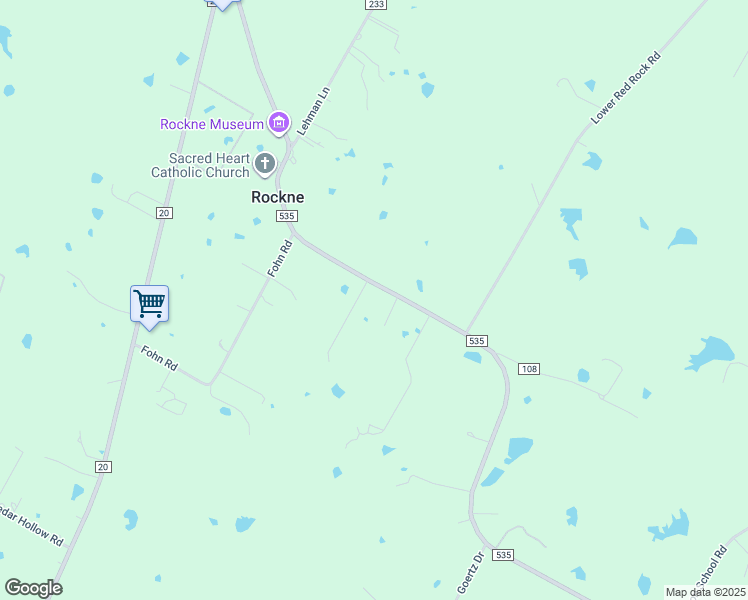 map of restaurants, bars, coffee shops, grocery stores, and more near 3959 Farm to Market 535 in Red Rock