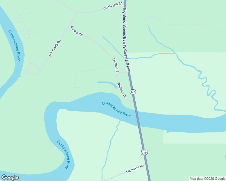 map of restaurants, bars, coffee shops, grocery stores, and more near 11 Gibson Road in Sopchoppy