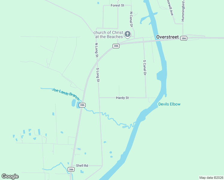 map of restaurants, bars, coffee shops, grocery stores, and more near 151 Hardy Street in Port St. Joe