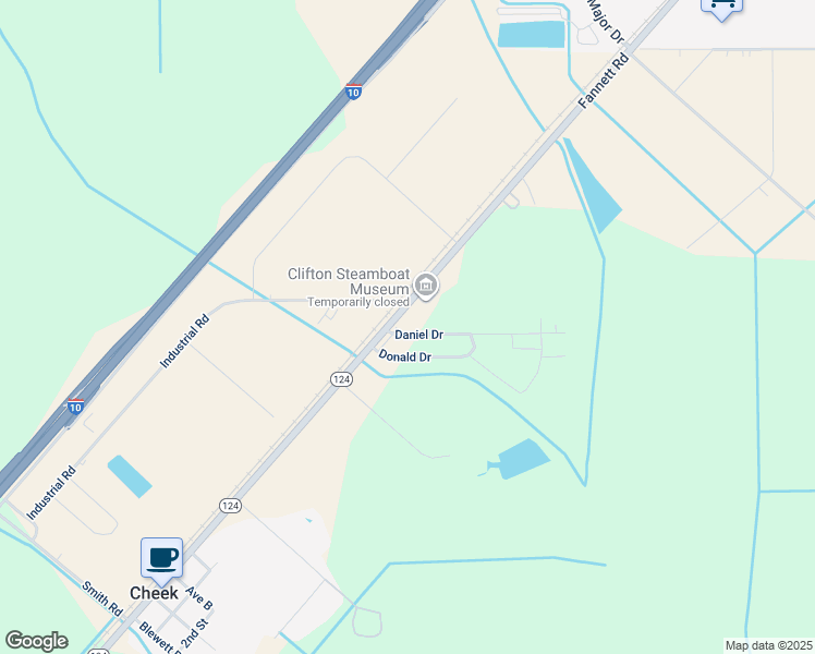 map of restaurants, bars, coffee shops, grocery stores, and more near 5763 Daniel Drive in Beaumont