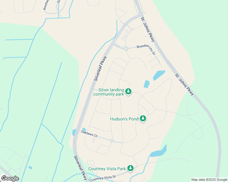 map of restaurants, bars, coffee shops, grocery stores, and more near 310 Golden Frem Drive in Jacksonville