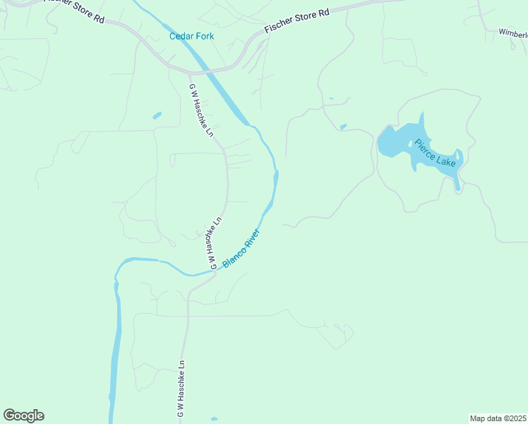 map of restaurants, bars, coffee shops, grocery stores, and more near 1000 G W Haschke Lane in Wimberley