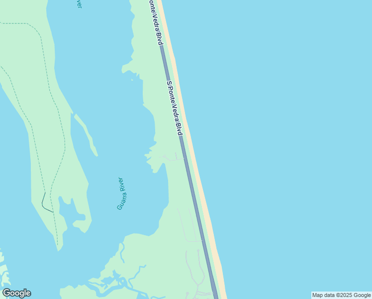 map of restaurants, bars, coffee shops, grocery stores, and more near 2971 South Ponte Vedra Boulevard in Ponte Vedra Beach