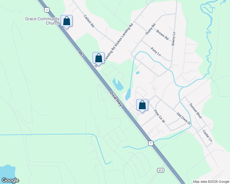 map of restaurants, bars, coffee shops, grocery stores, and more near 32 Sage Branch Street in St. Augustine