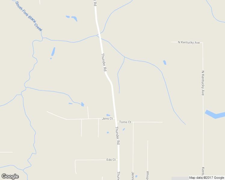 map of restaurants, bars, coffee shops, grocery stores, and more near 3549 Thunder Road in Green Cove Springs