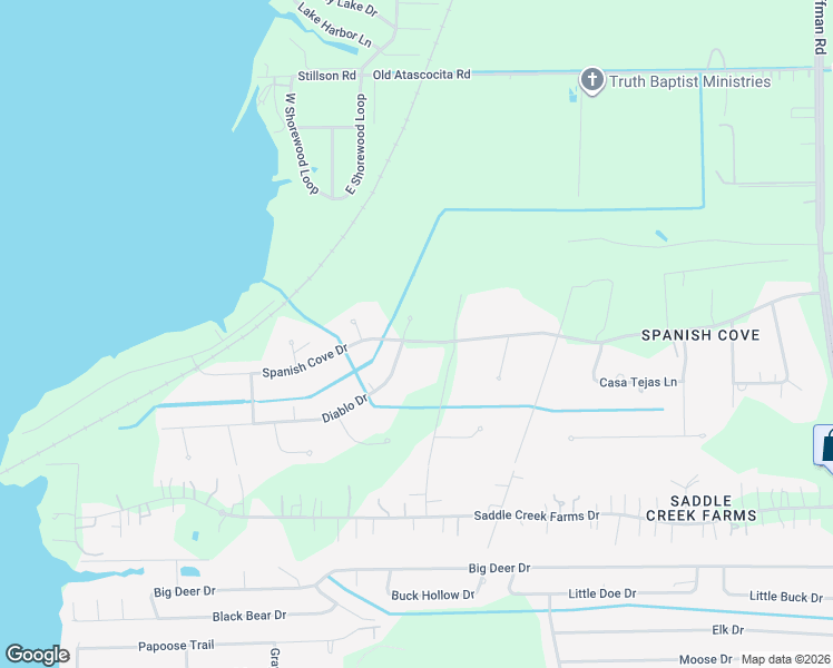map of restaurants, bars, coffee shops, grocery stores, and more near 1207 Diablo Drive in Crosby