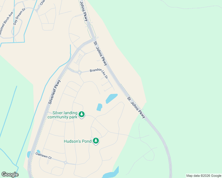 map of restaurants, bars, coffee shops, grocery stores, and more near 39 Mellowood Lane in Jacksonville